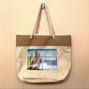 Playing With Sharks Disney Tote Bag J-17